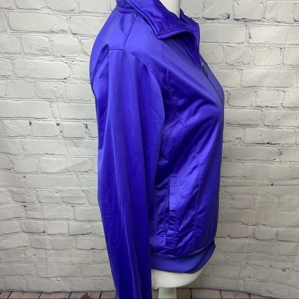 NIKE Purple Track Jacket Medium